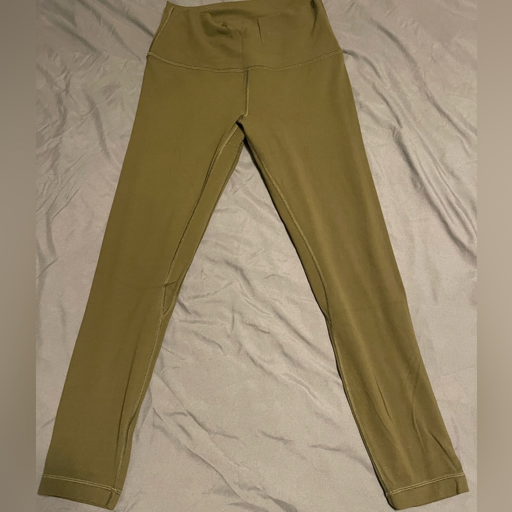 Lululemon align high rise pant green